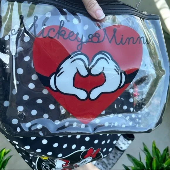 Disney 3 Piece Polka Dot Bag Set, NWT - Picture 5 of 7